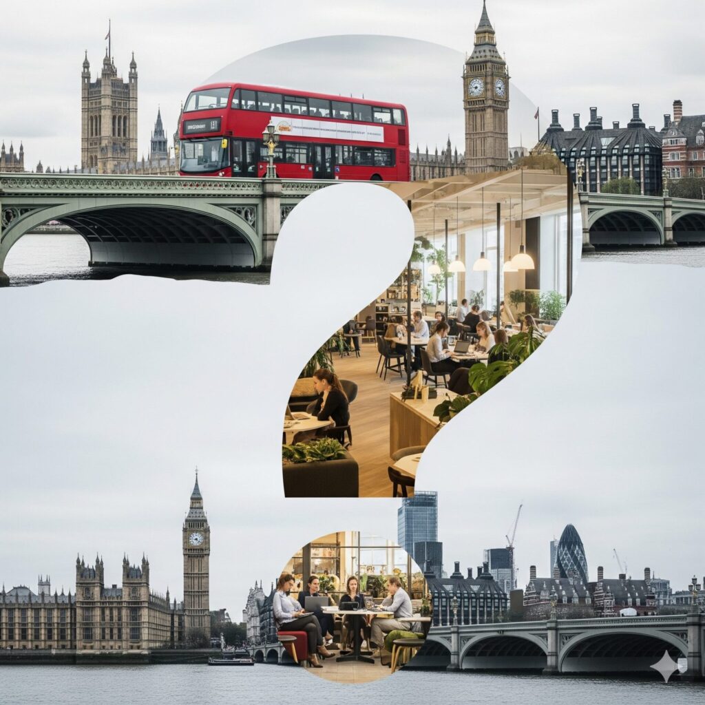 Shared office space in London