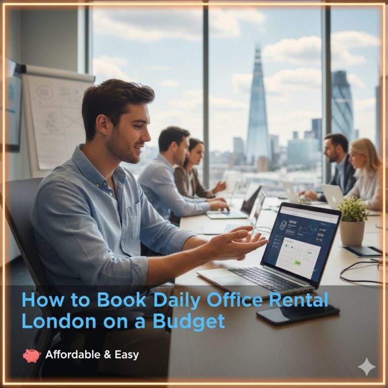 How to Book Daily Office Rental London on a Budget