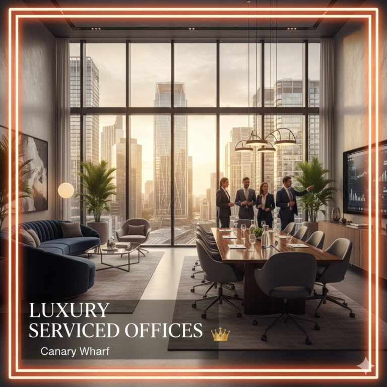 Luxurious serviced Offices in Canary Wharf