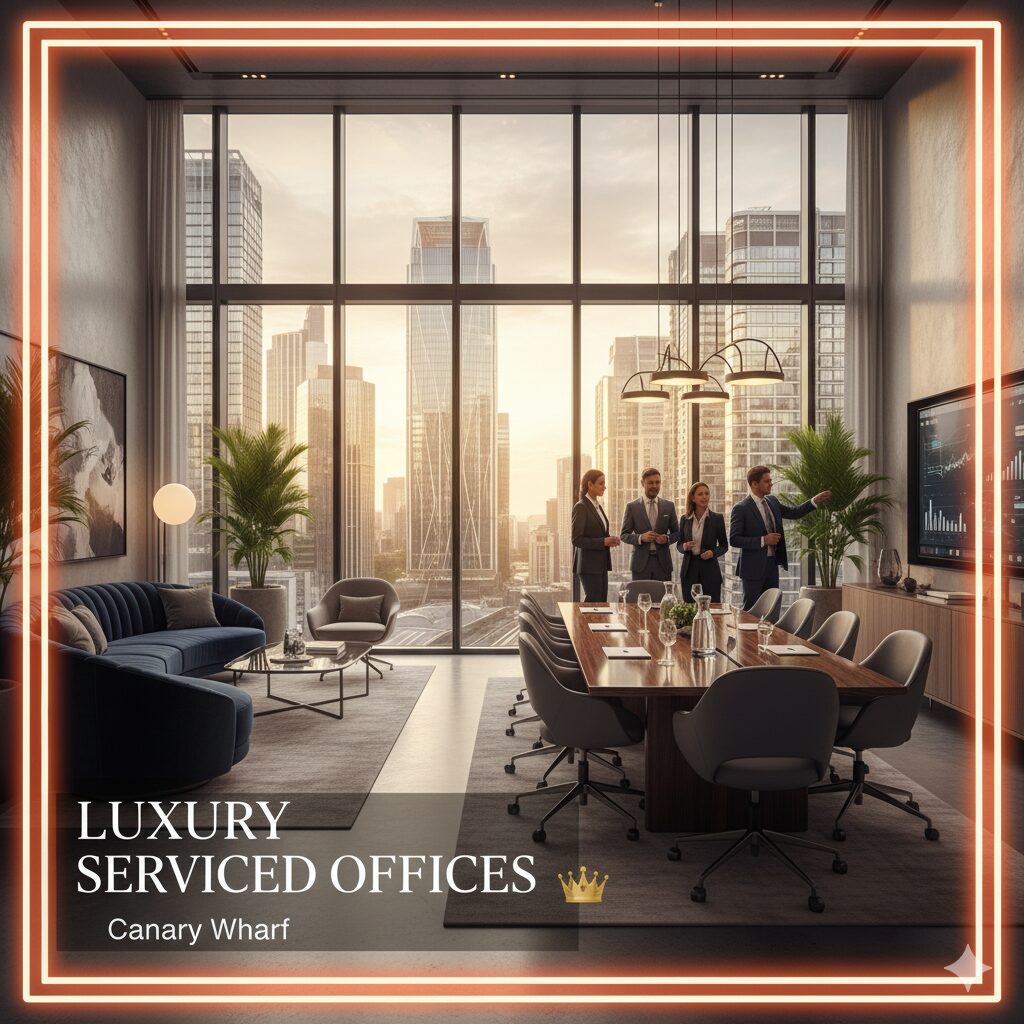 Luxurious serviced Offices in Canary Wharf