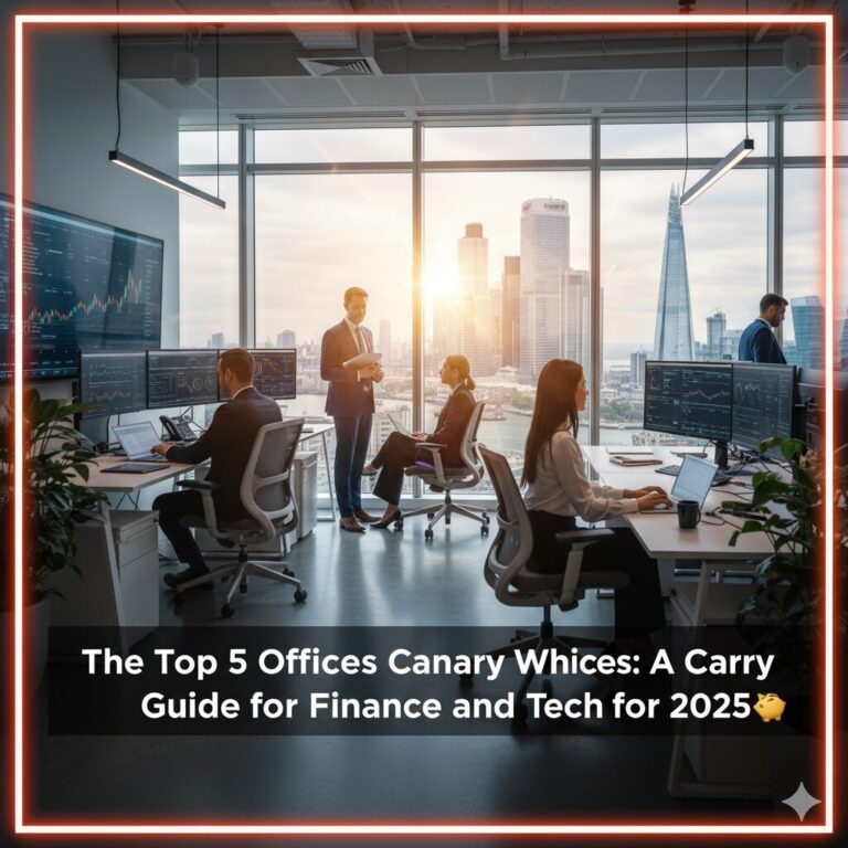 Servcied Offices in Canary Wharf