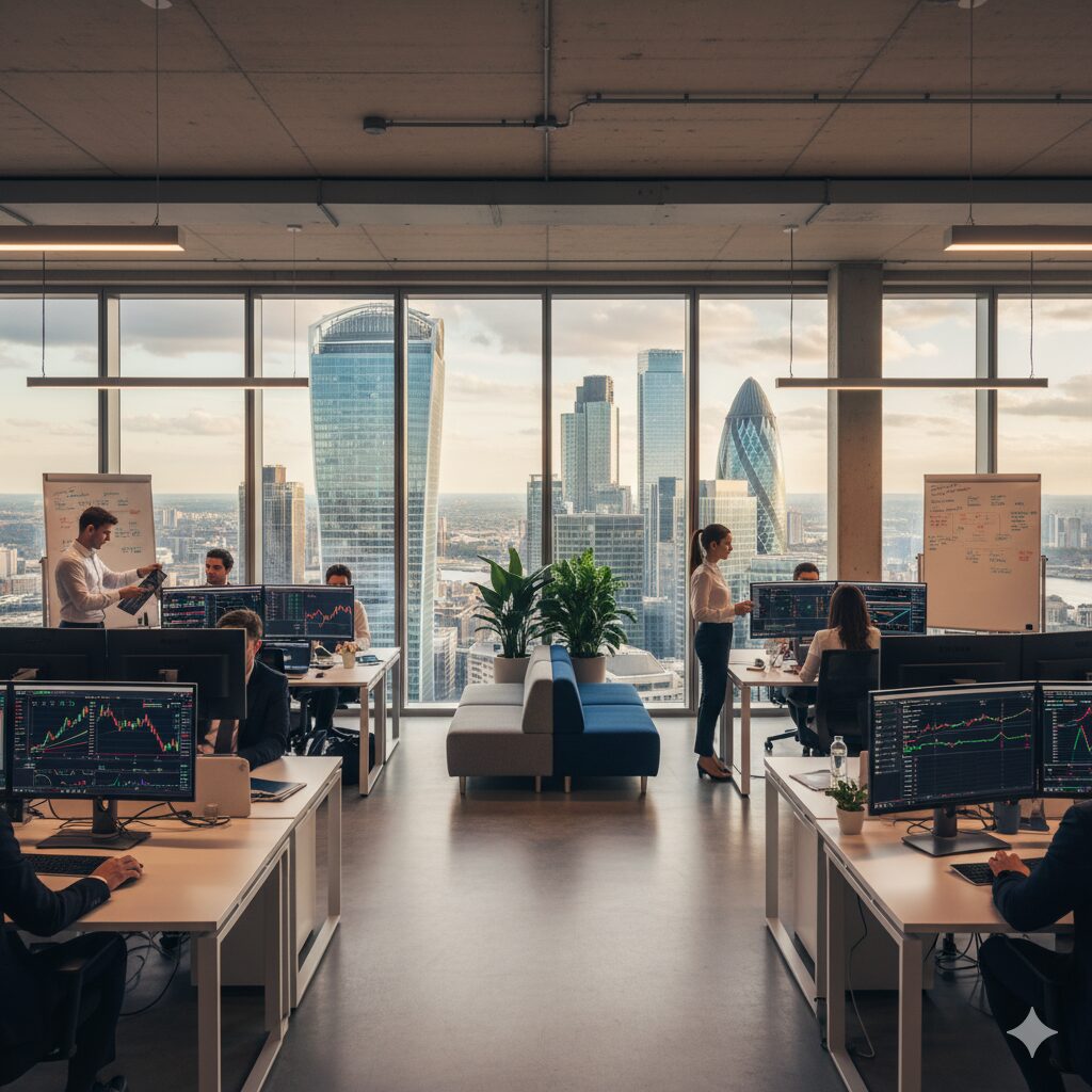 Serviced office in Canary Wharf