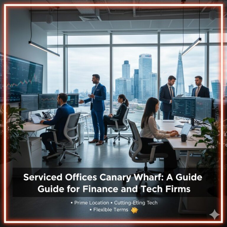 Serviced Offices Canary Wharf - A Guide for Finance and Tech Firms