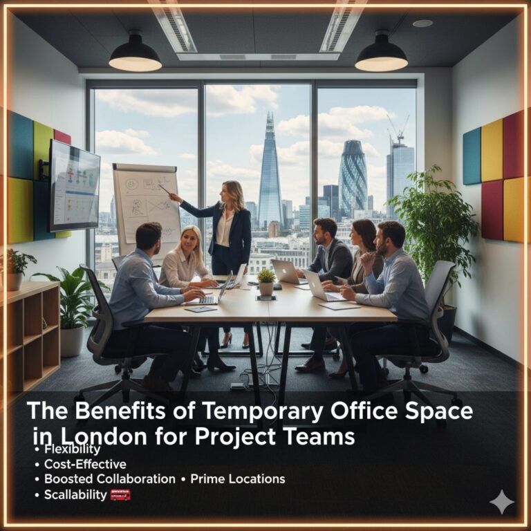 Temporary Office Space in London for Project Teams