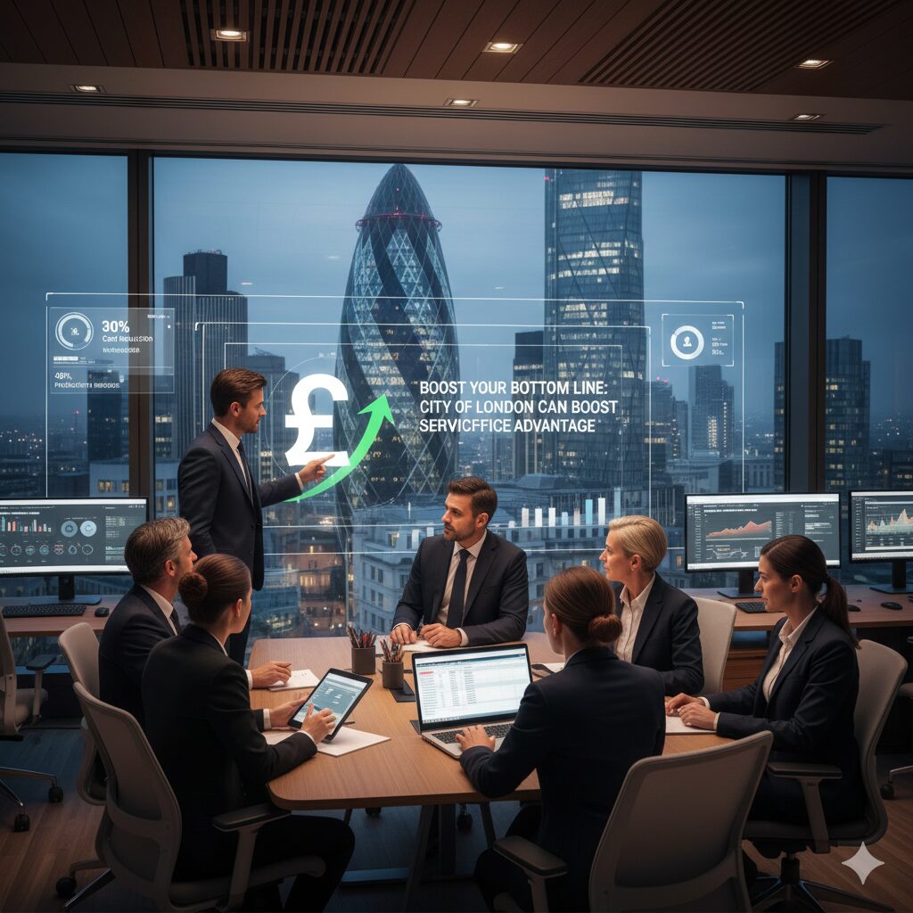 How a Serviced Office in the City of London Can Boost Your Bottom Line