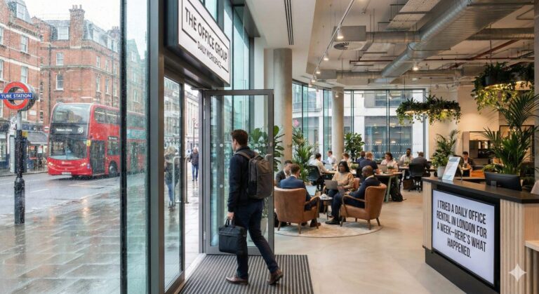 I Tried a Daily Office Rental in London for a Week—Here’s What Happened