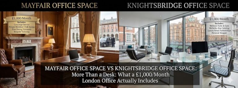 Mayfair Office Space vs Knightsbridge Office Space