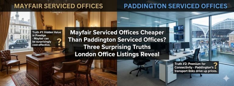 Mayfair serviced offices Cheaper Than Paddington Serviced Offices