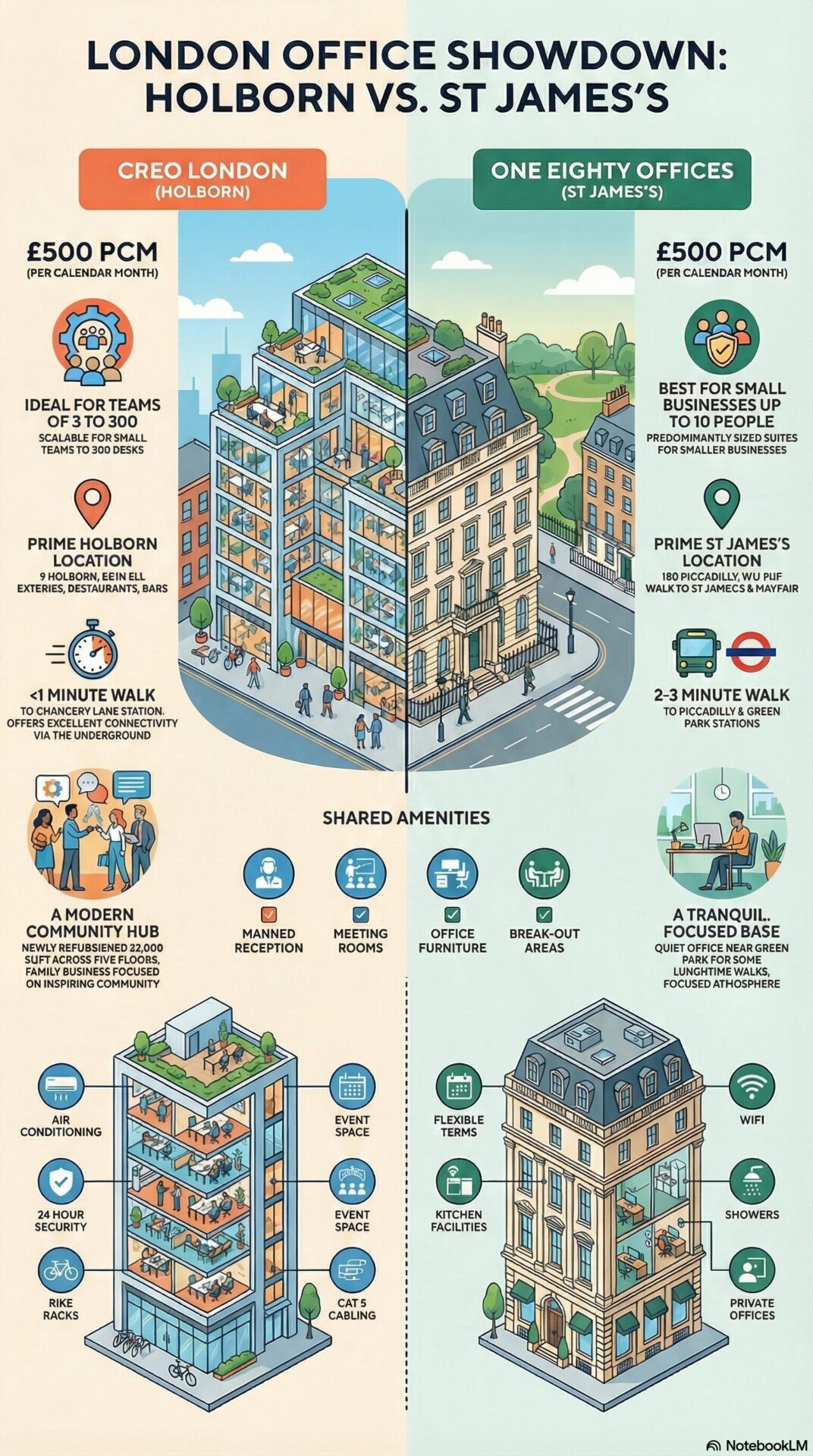 London Office Truths Info Graphic